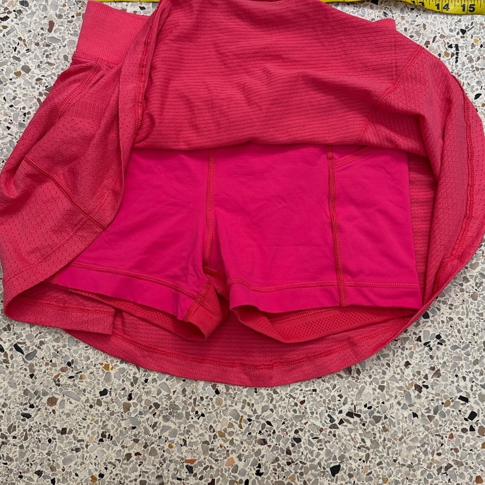 Lululemon Swiftly Tech high rise skirt lip gloss pink 4 - Picture 12 of 12